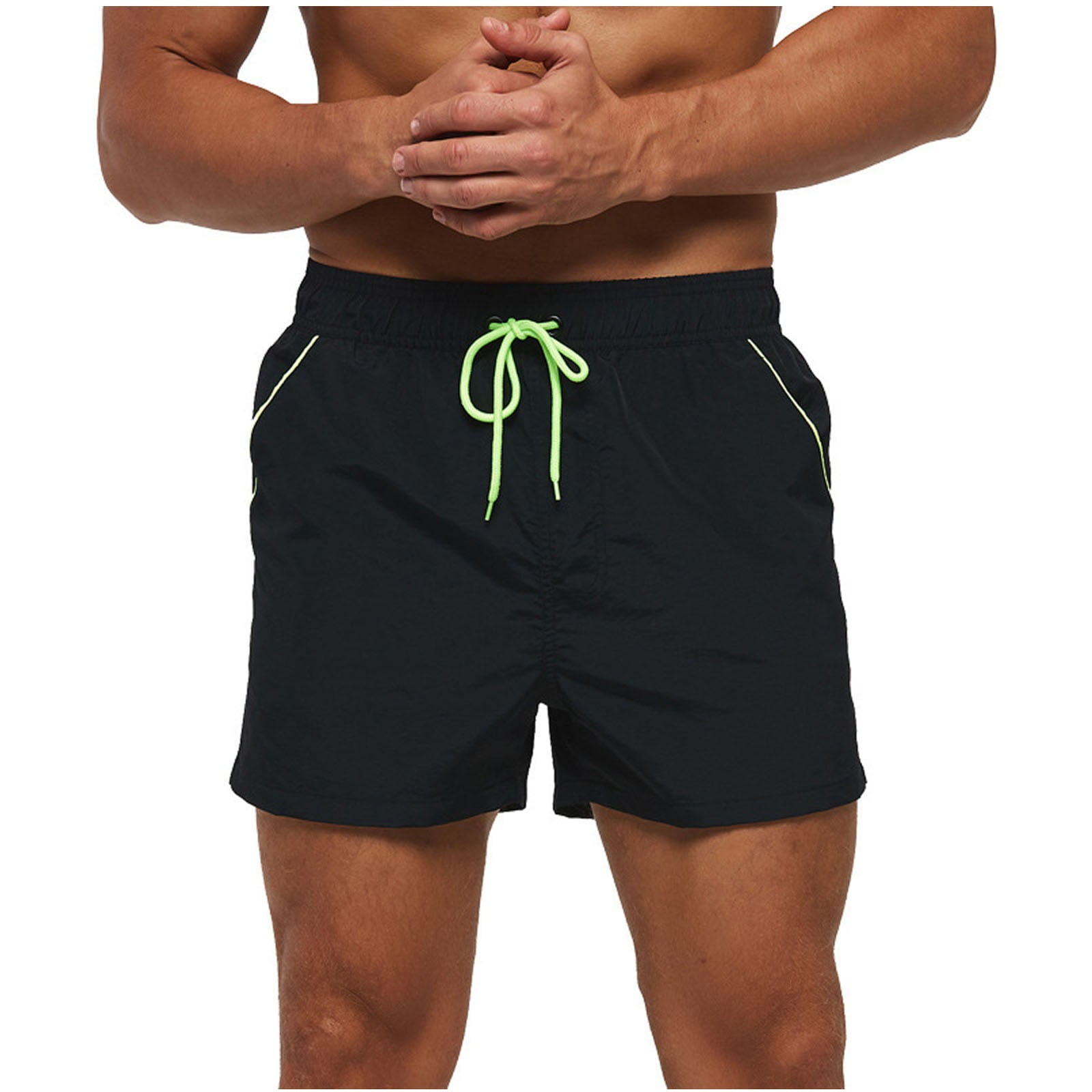Mens Hawaiian Beach Shorts Printed Swim Pants Quick Dry Swimwear with Pockets & Mesh Lining Mens Hawaiian Beach Shorts Printed Swim Pants Quick Dry Swimwear with Pockets & Mesh Lining