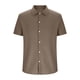 thumbnail image 4 of Blusa y camisa de manga corta con cuello vuelto para hombre, cárdigan informal de botones de color liso, blusa de manga corta con cuello vuelto, blusas de poliéster para hombre, 4 of 6