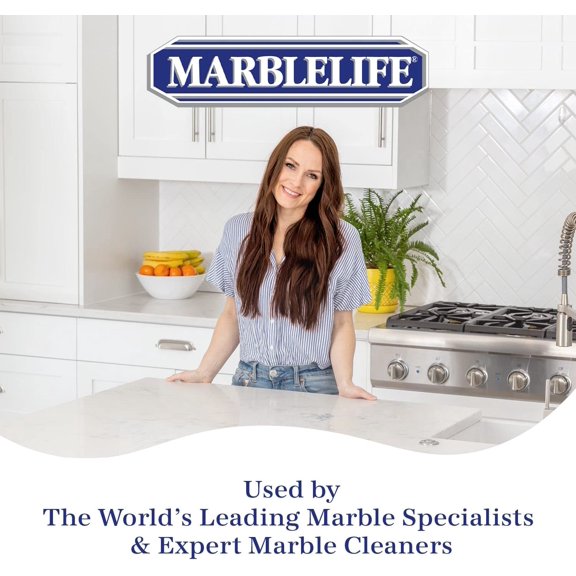 Marble & Travertine Cleaner, Natural Stone Surface Care, 32 oz, Streak- & Safe for Home