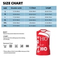 thumbnail image 6 of Fotbe Men's Saying Ho Ho Ho Print Men's Sleeveless Muscle Tank Tops Casual T-Shirts for Gym Workout Beach-XX-Large, 6 of 8