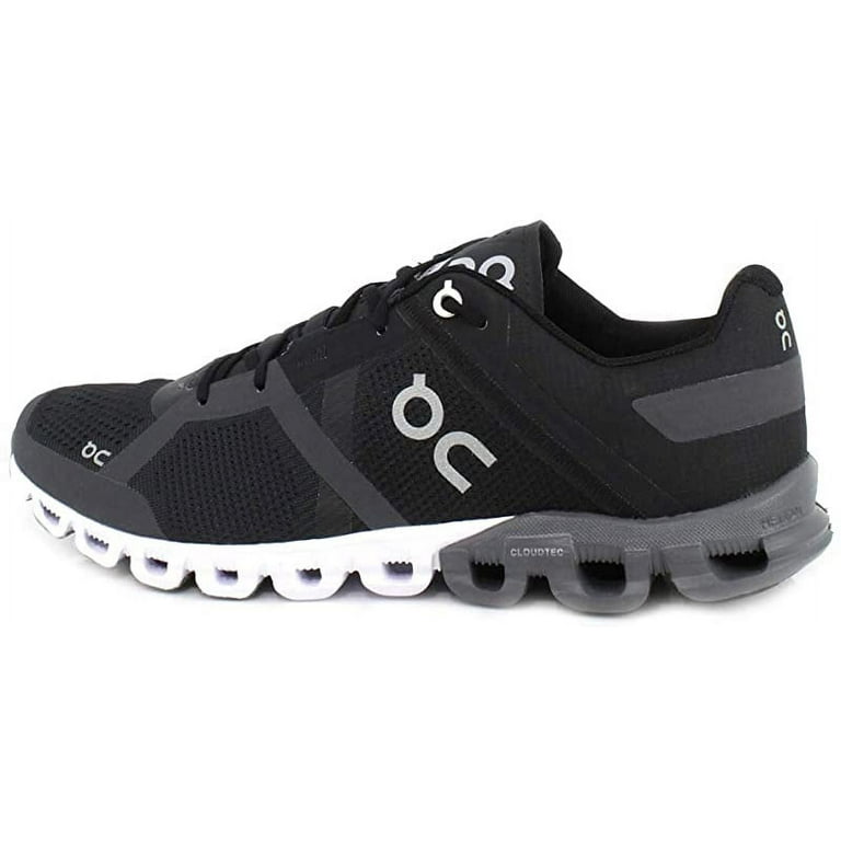 ON Running Men's Cloudflow Running Shoes, Black/Asphalt, 13
