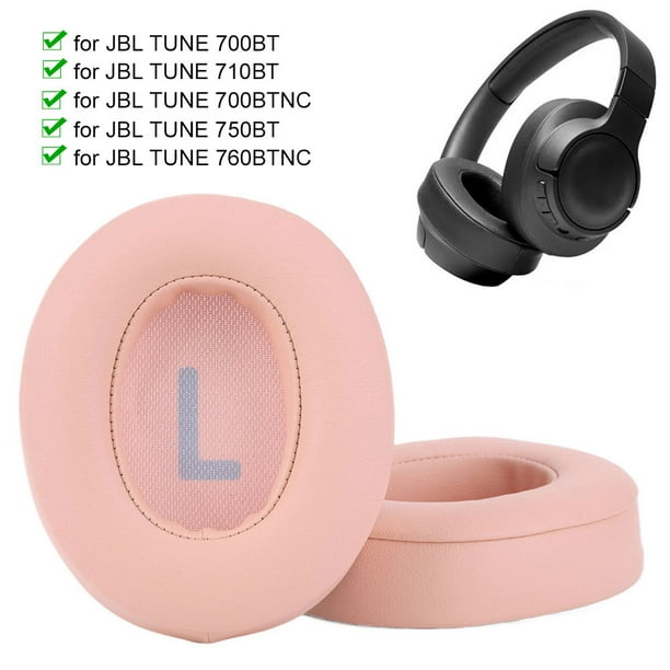 Fundas para Haz Cabeza Almohadillas Los Oídos Repuesto Cojín La Viscoelástica Reparación Cuero Proteico Tune 700BT 710BT 700BTNC 750BT 760BTNC