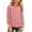 1-Red216, variant on Kiijoy Toddler Girls Striped 3/4 Sleeve T-Shirt Kids Casual Unisex Soft T Shirt, Sizes 3-14