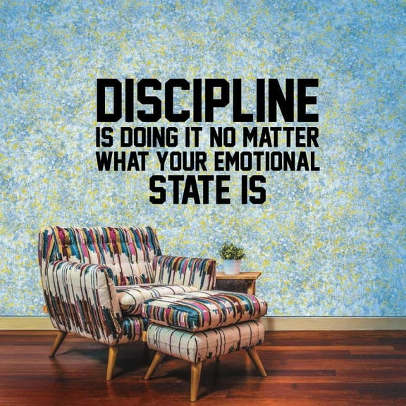 Doing It No Matter What Quote Fitness Workout Success Motivation Quotes Wall Decals Healthy Lifestyle for Girls Boys Gym Home Sports Room Decor Vinyl Wall Art Stickers Decoration Size (12x20 inch)