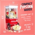 thumbnail image 5 of Machine à Popcorn Électrique Nostalgias Coca-Cola®, Rouge, 5 of 5