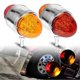thumbnail image 1 of 2Pcs 12V 34LED Double Face Watermelon Lights With Reflector Red And Yellow Lens LED Turn Signal Fender Lights For Truck Trailers, 1 of 5