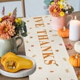 thumbnail image 4 of Thanksgiving Gnome Pumpkin Table Runner, Autumn Thanksgiving Kitchen Dining Table Decoration for Home Party Decor 13x72 Inches, 4 of 9