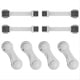 thumbnail image 1 of Child Proofing Cabinet Locks gray+white, 1 of 5