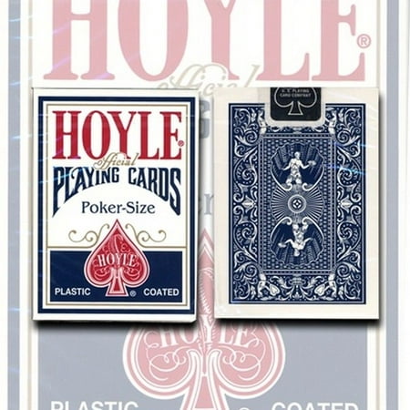 1 Deck Hoyle Standard Poker Playing Cards Blue Brand New