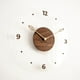 thumbnail image 5 of Reloj de pared silencioso Perfecl 14 pulgadas negro, 5 of 8