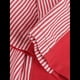 thumbnail image 5 of Pantalones de Rayas de Tiro Bajo para Mujer, Estilo Bohemio, con Cordón Ajustable y Pernera . Rojo M, 5 of 10