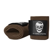 Wrist Wraps Weightlifting - Stiff Heavy Duty Wraps With Thick Thumb Loop For Powerlifting, Bodybuilding, Cross Training, Heavy Presses