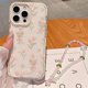 thumbnail image 3 of Funda de teléfono JANDM para iPhone 16 Pro Max con correa de flores, 3 of 9