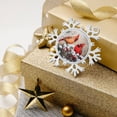 thumbnail image 5 of Snowflakes Ornaments Red Bird Cardinal Sitting on The Branch Christmas Tree Ornaments Home Decoratio Xmas Holiday Holiday Ornament for Home Christmas Tree Decor Best Gifts for Christmas, 5 of 8