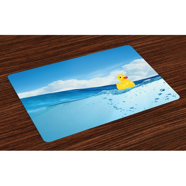 ducky pond splash mat