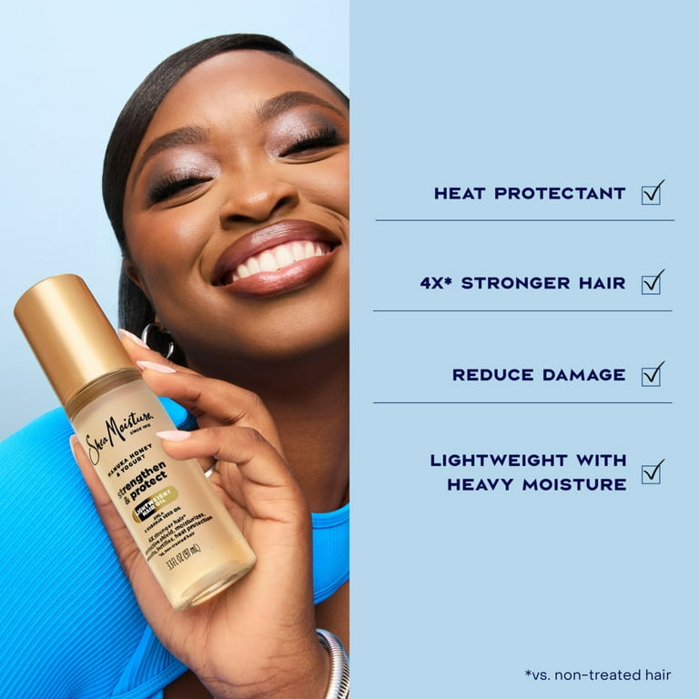 SheaMoisture, Hair Oil, 3.3 fl oz, Strengthen & Protect Manuka