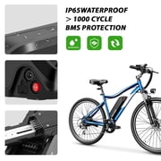Yose Power Ebike Battery 48V 13Ah Electric Bicycle Battery Compatible with Heybike for Race max/Mars 2.0 with USB Port and Keys