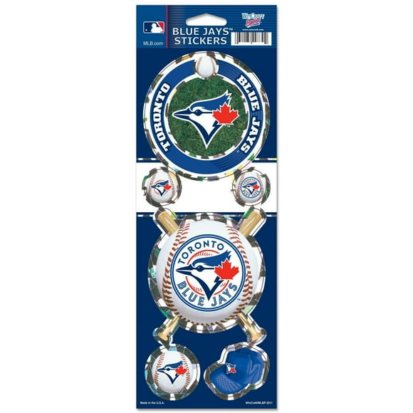 Decal prismatique 4x11 Wincraft Toronto Blue Jays