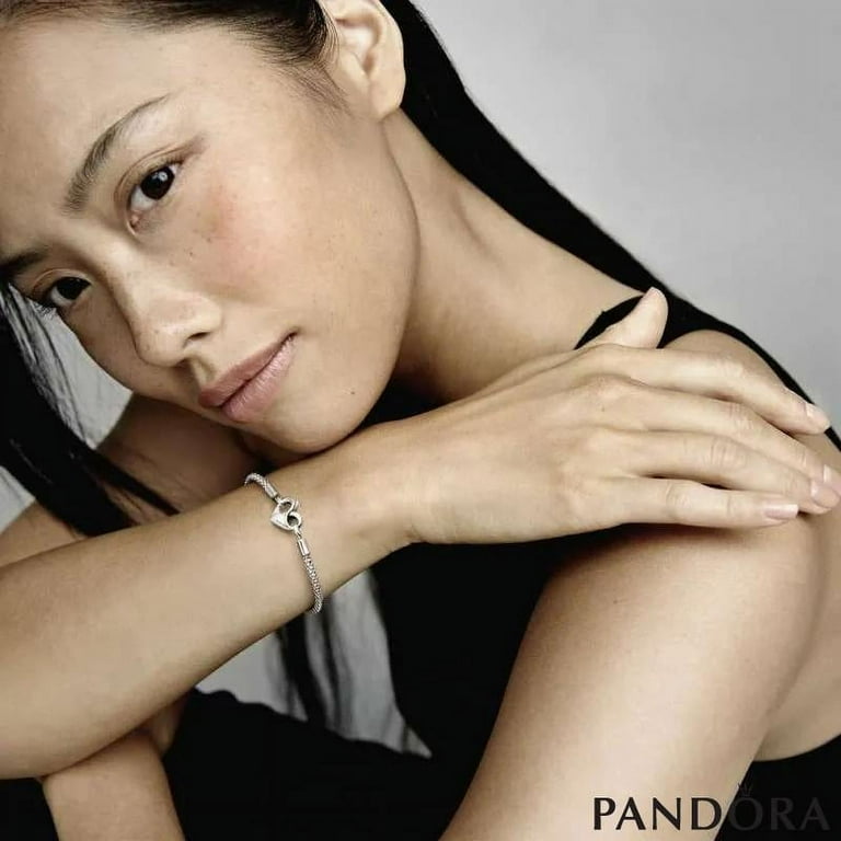 アクセサリー Pandora silver bracelet Amazon.com: PANDORA Sterling Silver w/Signature Clasp