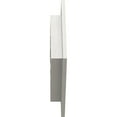 thumbnail image 3 of 20"W x 20"H Diamond Gable Vent (26 3/8"W x 26 3/8"H Frame Size): Primed, Functional, Rough Sawn Western Red Cedar Gable Vent w/ 1" x 4" Flat Trim Frame, 3 of 12