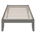 thumbnail image 3 of AFI Lit Simple en Bois Massif Colorado avec Station de Recharge USB, Gris, 3 of 7