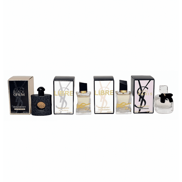 Yves Saint Laurent Black Opium+Libre+Libre+Mon Paris Pz Para