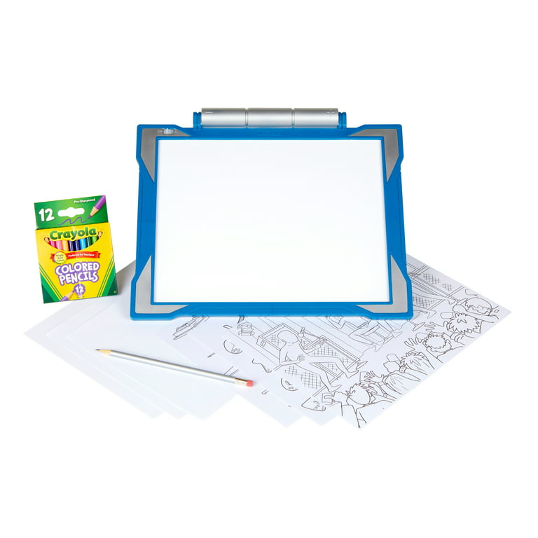  Crayola Light Up Tracing Pad - Blue, Tracing Light Box