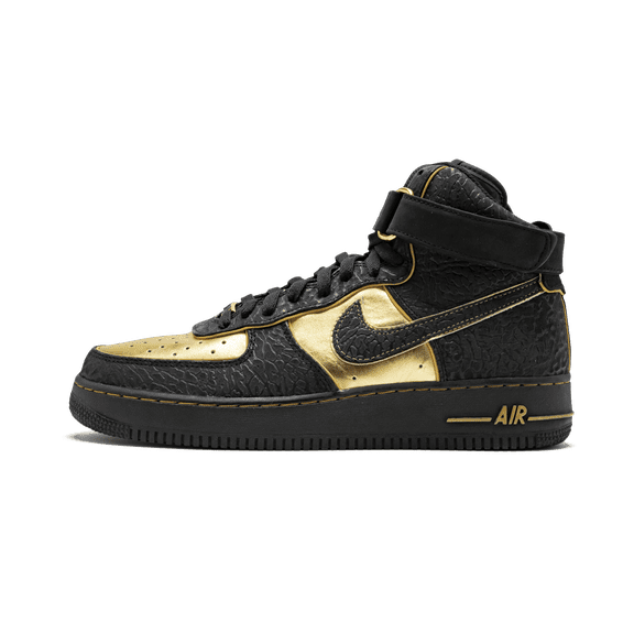 NIKE MENS Air Force 1 Hi Supreme "Black / Gold" 345189 002 345189 002 from Stadium Goods