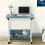 FITOOM Home Office Desk Can Be Lifted And Lowered Mobile Computer Desk Bedside Table