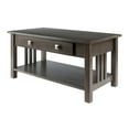 thumbnail image 1 of Winsome Table basse Stafford fini Gris huître, 1 of 9