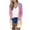 Pink, variant on cfhntfmh Womens Long Cardigan Fall Lightweight Long Sleeve Open Front Jackets Fashion Printed Outwear with Pockets