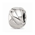 thumbnail image 1 of Fancy Bead White Sterling Silver Themed 10 mm 7.27 Reflections Bali Bead, 1 of 2