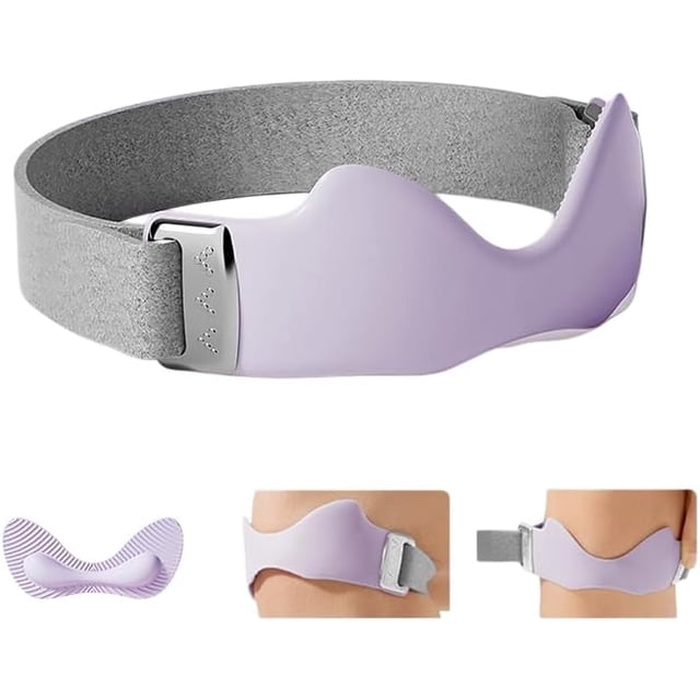 Sangle de Genou Réglable pour Rotule, Bande de Soutien Sportive, Nouvelle Sangle de Genou Antidérapante en Silicone 2026 pour Coussin d'Air, Sangle de Soutien pour Tendon Rotulien pour Course Randonnée Basketball Tennis Pickleball Gym Mise en Forme