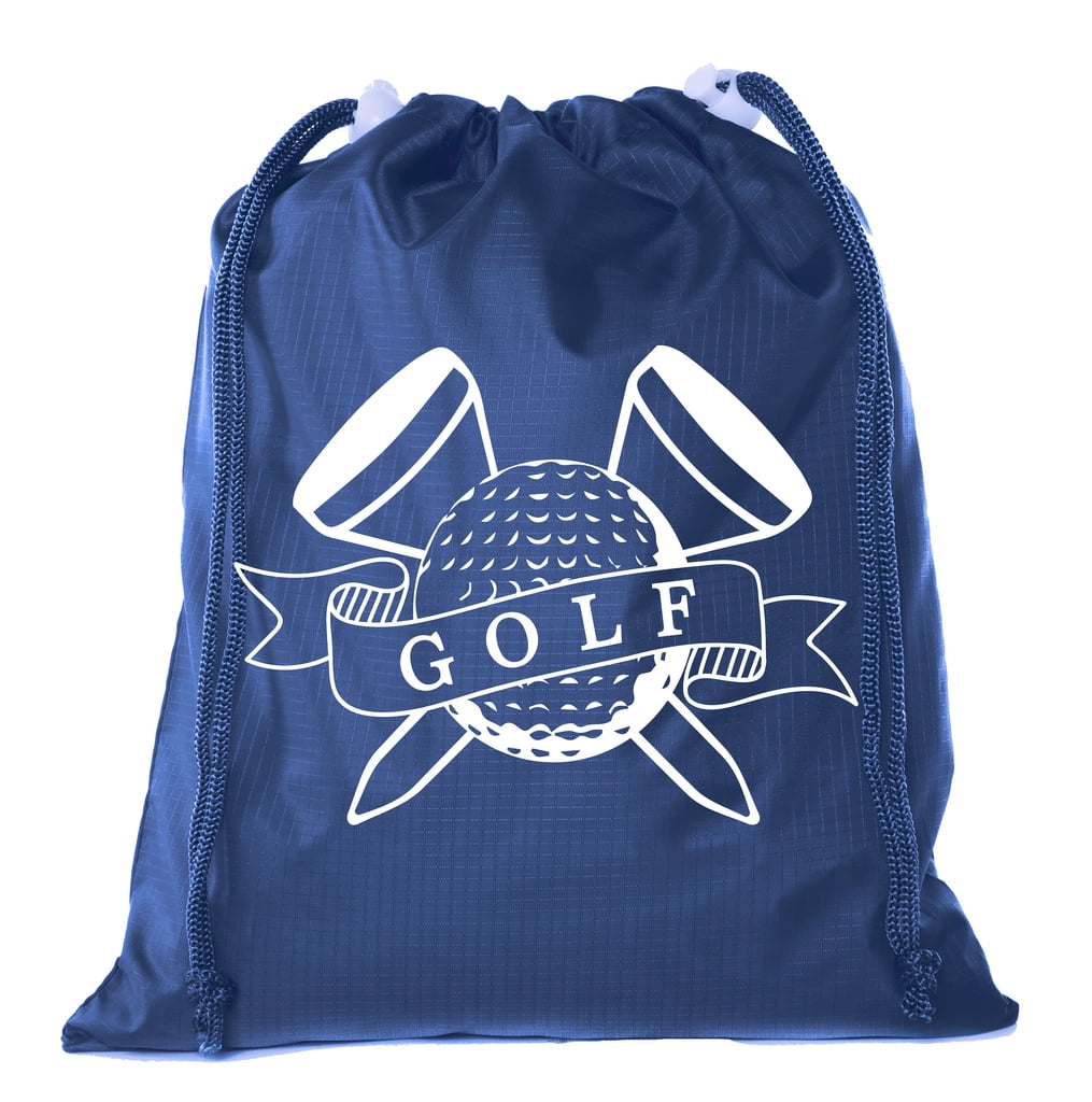 Mato & Hash Mini Drawstring Golf Bags Golf Favor Bags for Leagues and