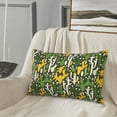 thumbnail image 6 of Binfone Cactus 4 Standard Size Pillowcase, Long Staple Pure Cotton Envelope Closure Pillow Cover (Pillow core not included),14"x20", 6 of 7