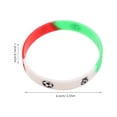thumbnail image 2 of COOPHYA 15pcs Soccer Bracelet Silicone Wristbands Multi Sports Accessory For Sports Fans, 2 of 8