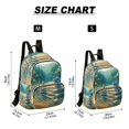 thumbnail image 3 of JIALIOU Mini Backpack Purse for Women Quilted Casual Daypack Small Travel Shoulder Bag, Bluebirds and Forests, 3 of 7