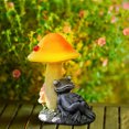 thumbnail image 3 of Solar Resin Handicrafts Mushrooms Lamps And Frogs Ornaments, 3 of 5
