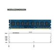 thumbnail image 4 of 4GB 8GB DDR3 1066Mhz 1333Mhz 1600mhz Desktop Memory DIMM PC3-12800 PC3-10600 PC3-1066 1.5V Desktop RAM ddr3 memoria ram ddr3 DDR3 4GB 1333 x1Pcs, 4 of 4