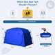 thumbnail image 4 of Carpa de Cama Portátil Porayhut para Privacidad para Dormir Tamaño Completo Azul, 4 of 9