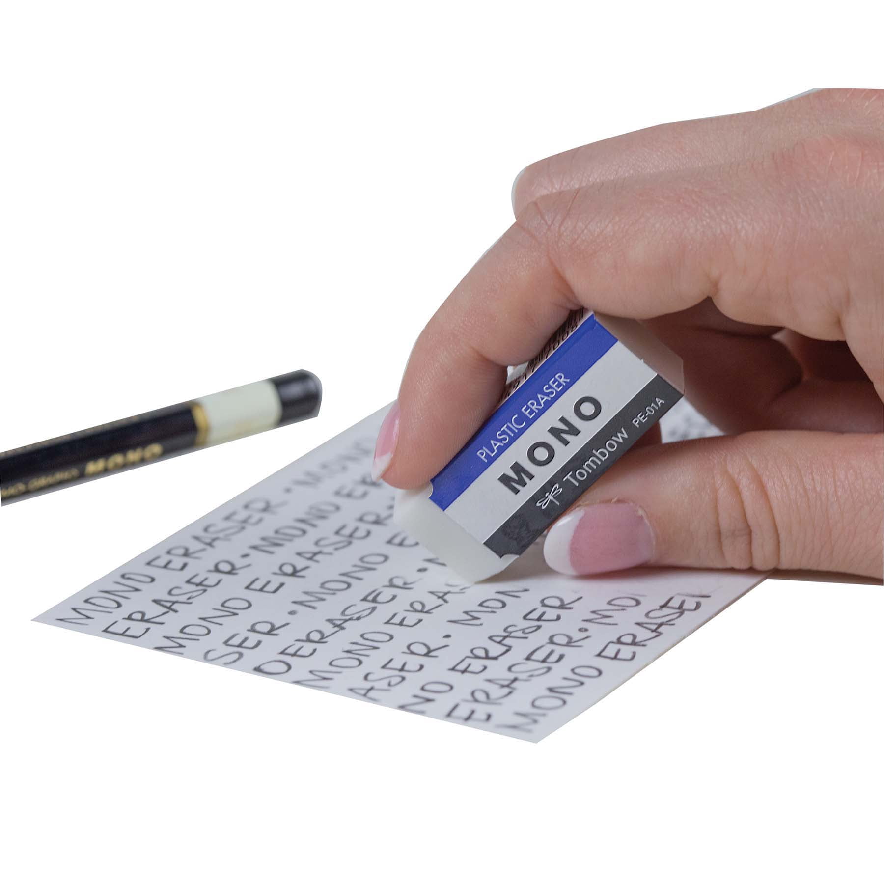 Tombow Mono Medium White Erasers, 12 Packs: 3 ct. (36 total)