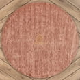 thumbnail image 4 of Hand Tufted Rug, Round Rug, Pink Rug, Blush Rug, Modern Area Rug, Wool Rug, Minimalist Rug, Luxury Rug, Bedroom Rug, Living Room Rug, Handmade Rug, Contemporary Rug, Soft Plush Rug, 4 of 6