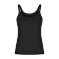thumbnail image 2 of FAIWAD Tank Tops for Women Summer Sleeveless Ribbed Round Neck Slim Fitted Going out Tops Plus Size Layering Shirts, 2 of 5