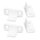 thumbnail image 1 of Tope De Puerta Blanco, Tope De Puerta De Protección Confiable Para Gabinete OTVIAP Carbon Steel Door Stopper, 1 of 8