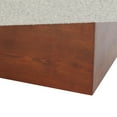 thumbnail image 3 of Safavieh Tanyalee Triangle Wood Bench in Light Brown/Brown, 3 of 6