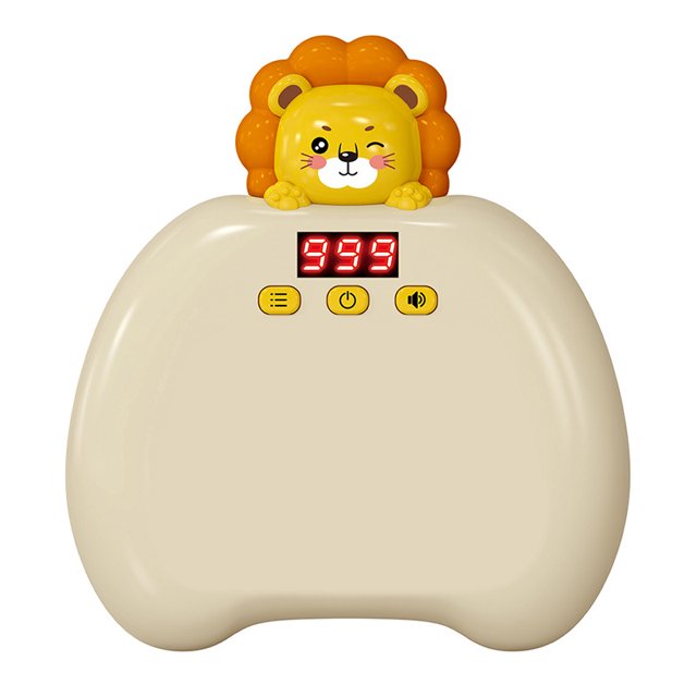 Consola de juegos para niños con pantalla LED que alivia el estrés y mata topos, con música y pulsador rápido