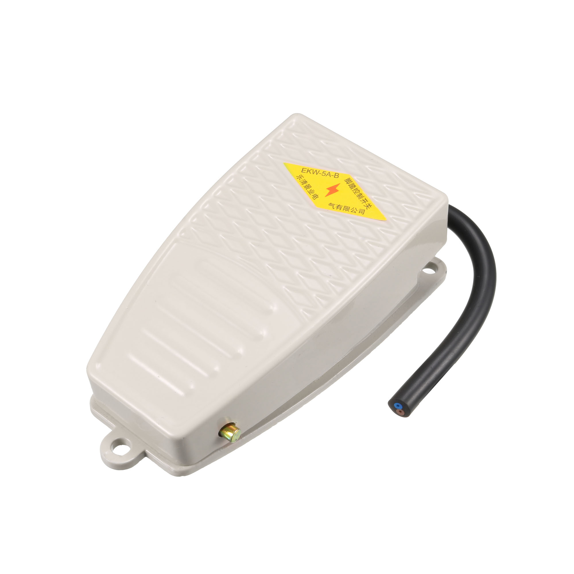 Electric Power Foot Pedal Switch Momentary Aluminum SPDT NO NC 5A