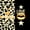 A Gold Black, variant on jejeloiu Retro Leopard Twin Comforter Sets For Girls,Shiny Lips Print Bedding Set,Gold Black,Black Reversible,2pcs,1 Comforter and 1 Pillowcase