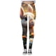 thumbnail image 3 of WILLBEST Pantalones de Yoga Con Estampado Floral de Pascua Para Mujer, Leggings Elásticos y Cómodos Para Hacer Ejercicio y Hacer Ejercicio de Forma Informal. Grande, 3 of 4