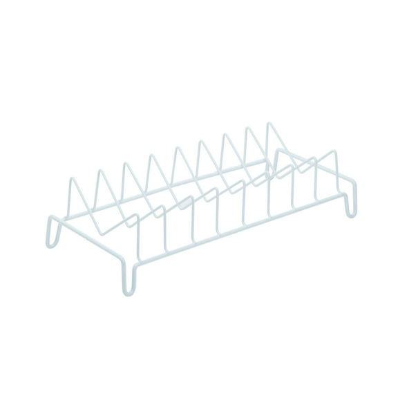 Kitchen Details Lid Organizer, White (Dimensions: 13.9 x 6.6 x 5.5 inch)